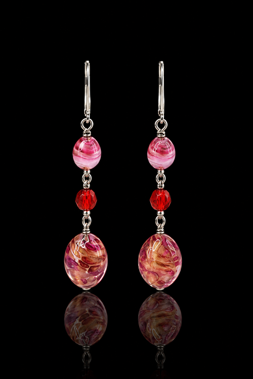 Ziva Rose — Murano Glass Drop Earrings