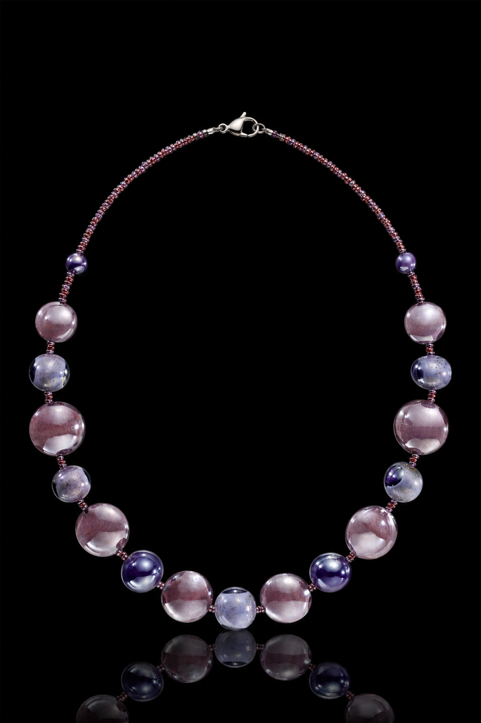 Riviera Violet — Murano Glass Necklace