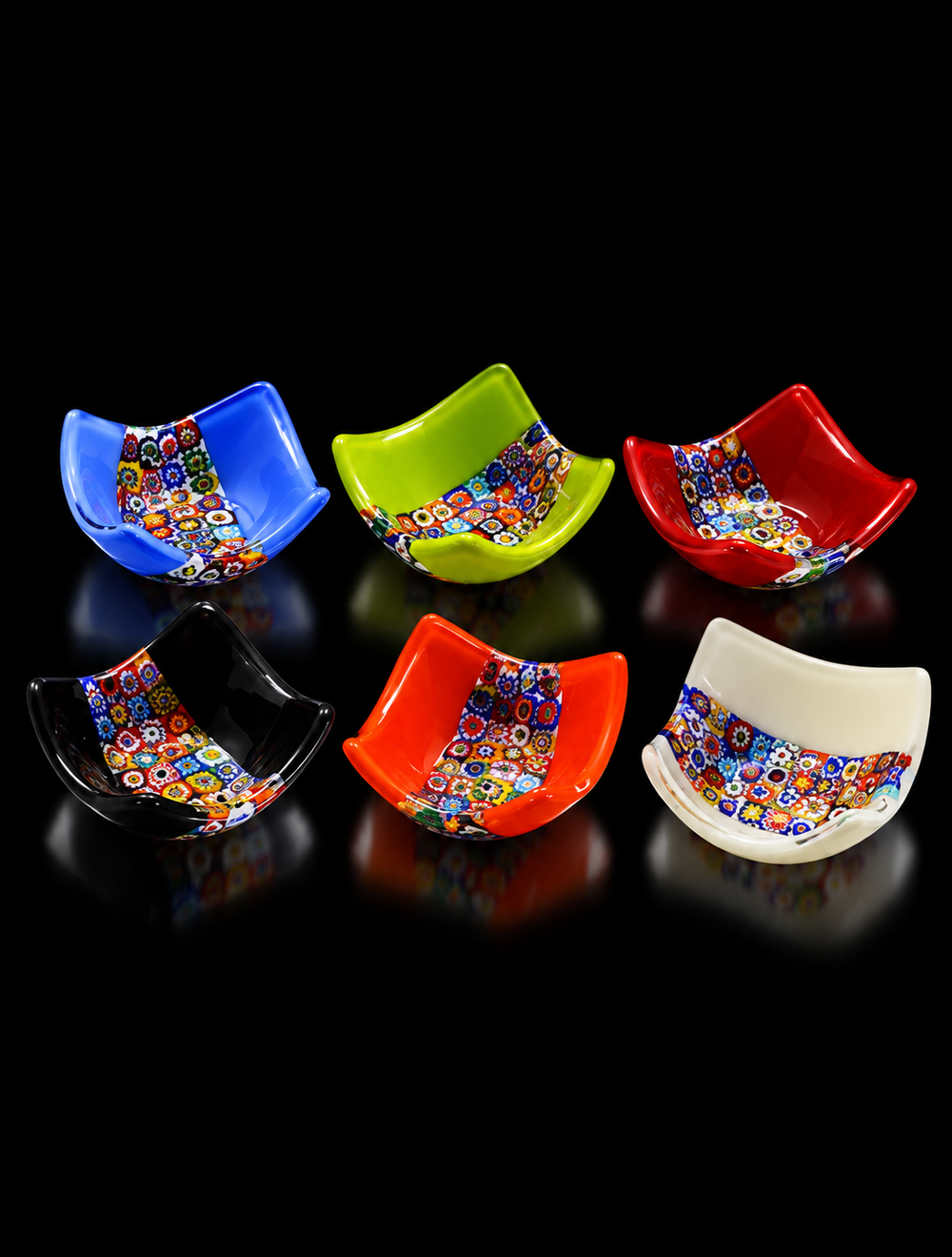 Schale aus Muranoglas — Coriandoli