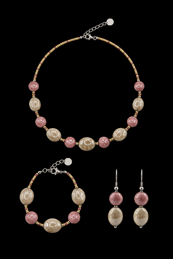 Adria Rose — Murano Glass Jewelry Set
