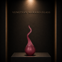 Cipollina — Vase en verre de Murano