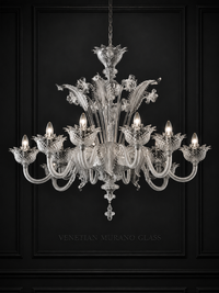 Fenice — Lustre en verre de Murano