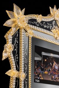 Murano Glass TV Mirror — Vendramin
