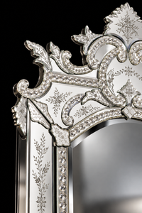 Murano Glass French-Style Mirror — Vendôme