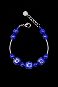 Ariel Cobalt — Murano Glass Bracelet
