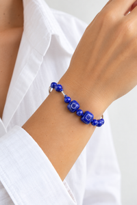 Ariel Cobalt — Murano Glass Bracelet