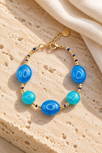 Adria Azure — Murano Glass Bracelet