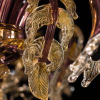 Dandolo — Lampadario in Vetro di Murano