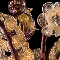 Dandolo — Lampadario in Vetro di Murano