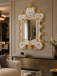 Murano Glass Venetian Mirror — Dogaressa