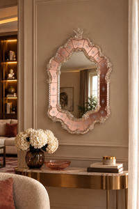 Murano Glass Venetian Mirror — Rosalba