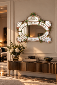 مرآة بندقية من زجاج مورانو — Giardino Segreto