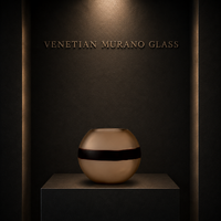Marea — Vase en verre de Murano