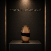 Marea — Vase en verre de Murano