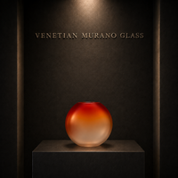 Segreti — Vase en verre de Murano
