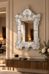 Murano Glass Venetian Mirror — Galaverna