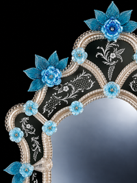 Murano Glass Venetian Mirror — Laguna