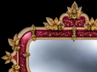 Murano Glass Venetian Mirror — Ametista
