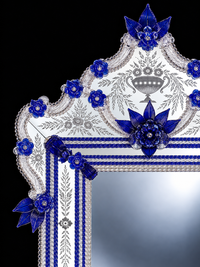 Murano Glass Venetian Mirror — Canaletto