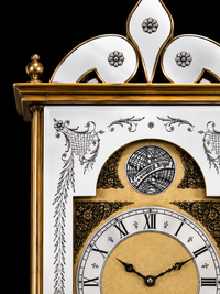 Venetian Mirror Wall Clock — Marangona