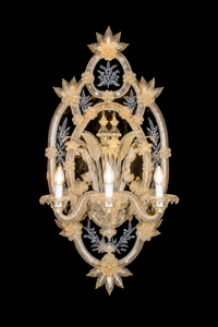 Murano Glass Mirror Sconce — Cesendello
