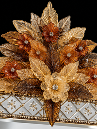 Murano Glass Contemporary Mirror — Dogana