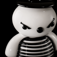 Toys — Sculpture en verre de Murano