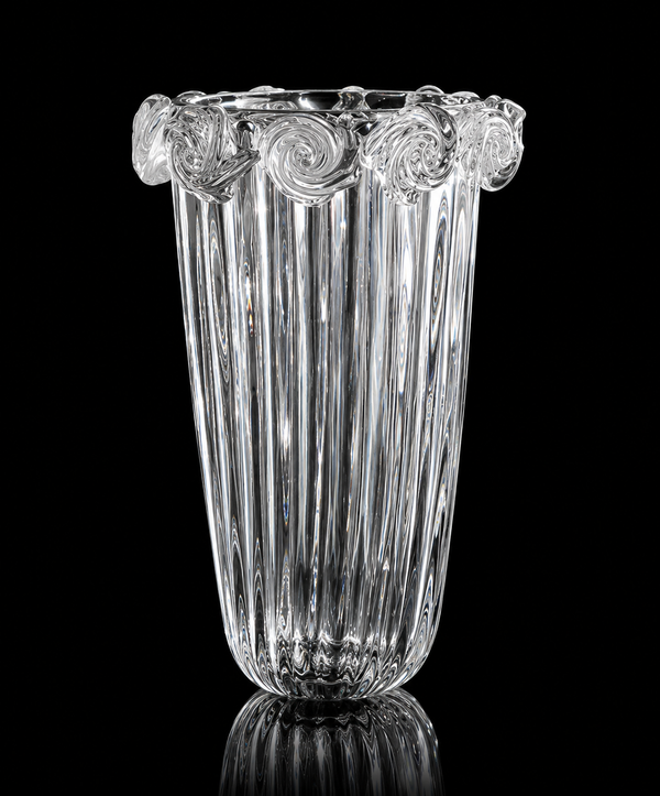 Rose — Jarrón de Cristal de Murano