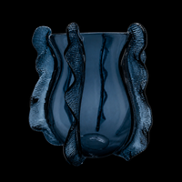 Onde — Murano Glass Medium Vase — Blue