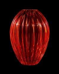 Gala — Murano Glass Vase — Red