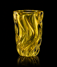 Batllò — Murano Glass Vase — Yellow