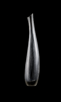 Sfumati — Murano Glass Vase — Steel