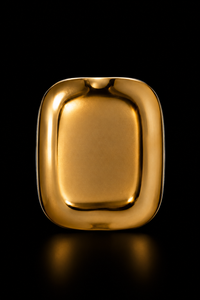 Socrate — Murano Glass Vase — Gold