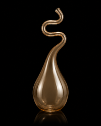 Cipollina — Murano Glass Vase — Amber
