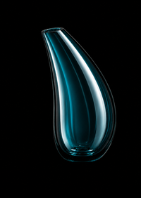 Avena — Murano Glass Vase — Aquamarine