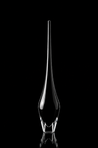 Dardo — Murano Glass Vase — Black