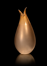 Germoglio — Murano Glass Vase — Amber
