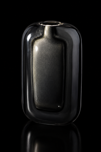 Socrate — Murano Glass Vase — Grey