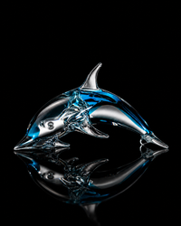 Dolphin — Murano Glass Sculpture — view 4