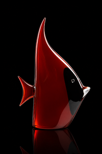 Moon Fish — Murano Glass Sculpture
