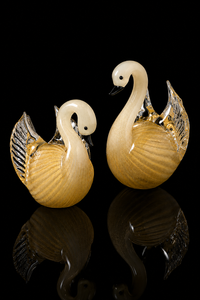 Swan — Murano Glass Sculpture
