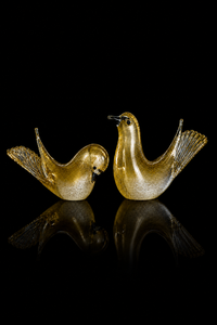 Dove — Murano Glass Sculpture