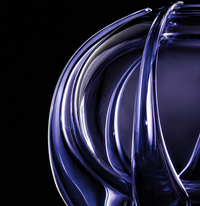 Bolle — Vase en verre de Murano