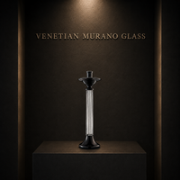 Colonna — Bougeoir en verre de Murano