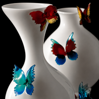 Farfalle — Vase en verre de Murano