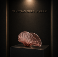 Ginko — Centre de table en verre de Murano