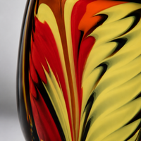 Giungla — Coupe en verre de Murano