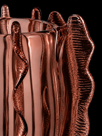 Onde — Murano Glass Olive Vase — view 2