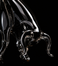 Bull — Murano Glass Sculpture — view 2