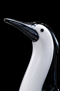 Penguin — Murano Glass Sculpture — view 2